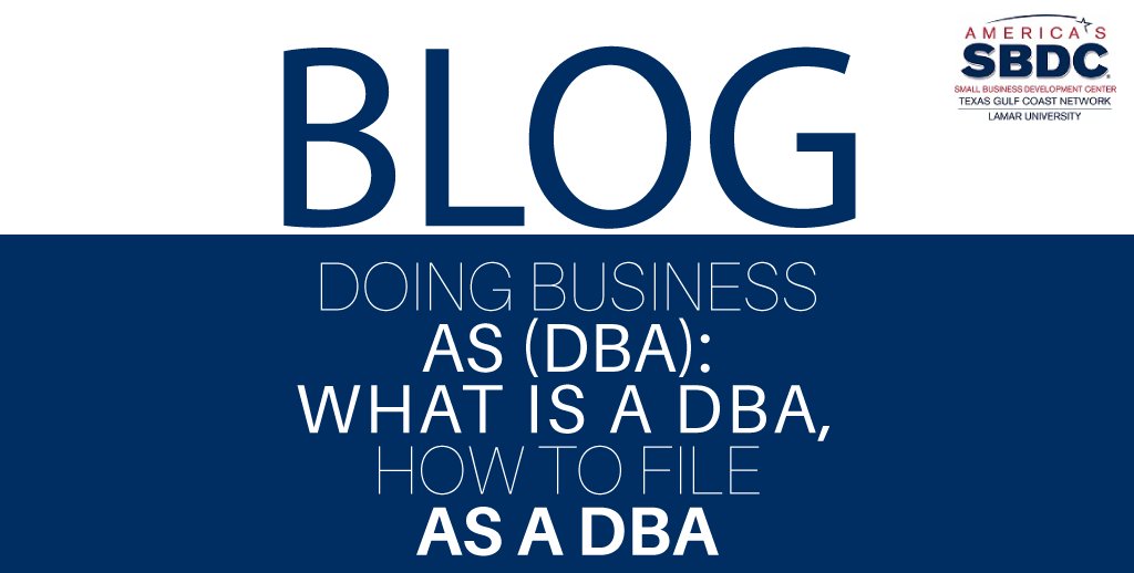 If you’ve ever asked, “What is a DBA?” this article is for you. Check out this blog to see why a business would choose a DBA. bit.ly/36g8U5l 
• 
#lamarsbdc #sbdc #americassbdcblog #blog #smallbusiness #DBA