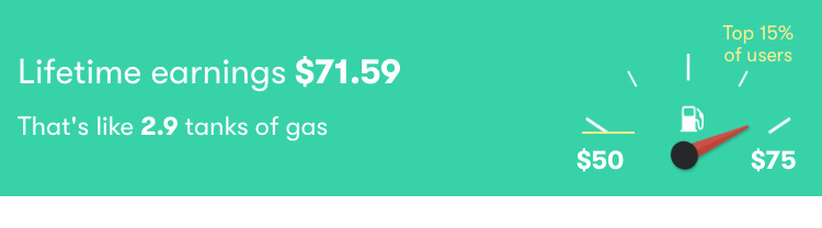 I've saved over $70 using Get Upside! upside.app.link/H8WQG