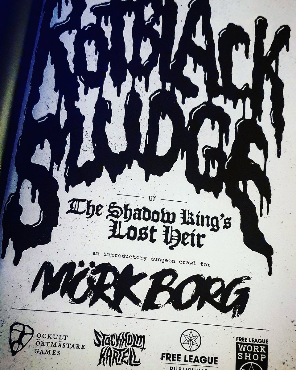 dungeonsdreadUK's tweet photo. We can feel a one-shot coming on....

#morkborg #ttrpg #TheAdventureLog #tabletopgames #TheShadowKingsLostHeir #rotblacksludge #oneshot #RPG https://t.co/P1mcO7V0VB
