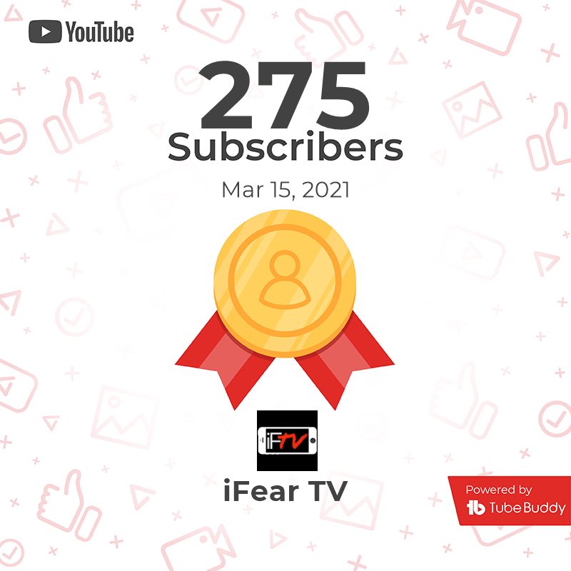 emsonline12's tweet photo. I know 1324 cool people on here, but I know 275 REALLYREALLYCOOL people over on YouTube. I’d love to know even more, hit the link folks if you’re into horror and smartphone filmmaking: https://t.co/ERoRaYgI3C https://t.co/5DSAXnYsiO