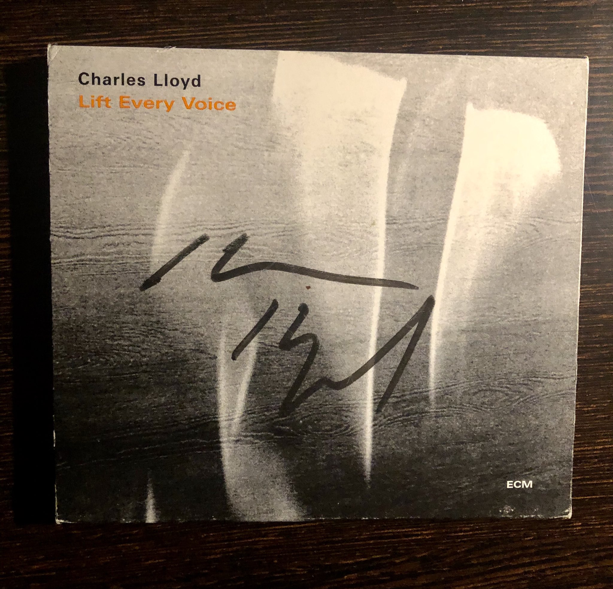 Happy Birthday Charles Lloyd - he has the best signature in jazz. 