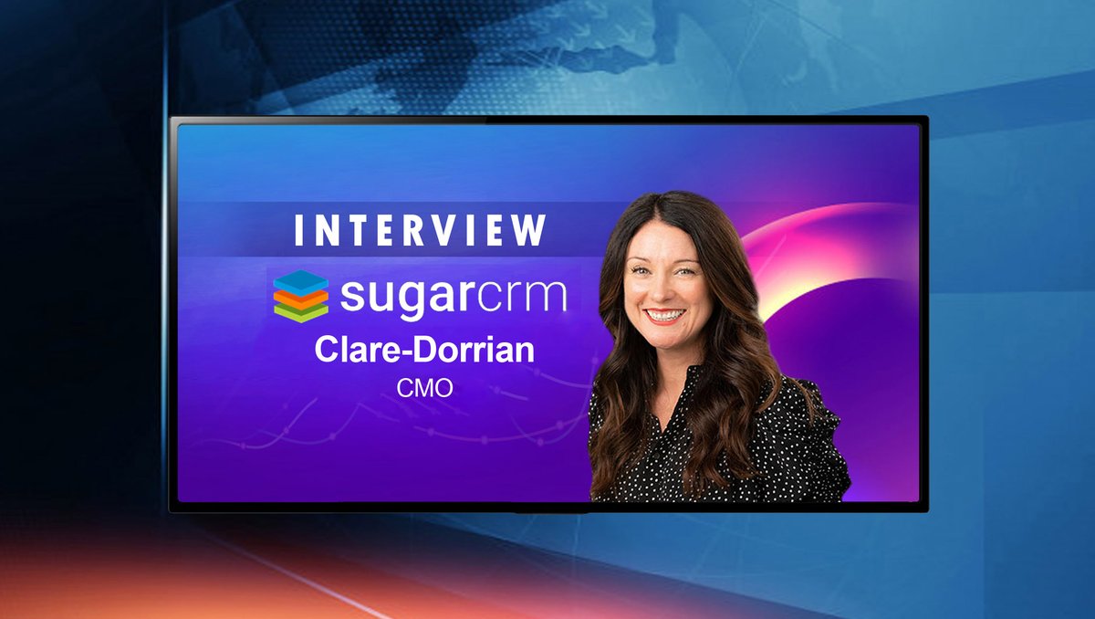 SugarCRM's tweet image. &quot;I encourage my team to walk in the shoes of our customers to truly understand their journey so they can become storytellers and place customers at the center of the narrative.&quot; Clare Dorrian, #SugarCRM #CMO discusses #SugarPredict with @MarTechSeries: sgrcrm.co/2Ozdu9k