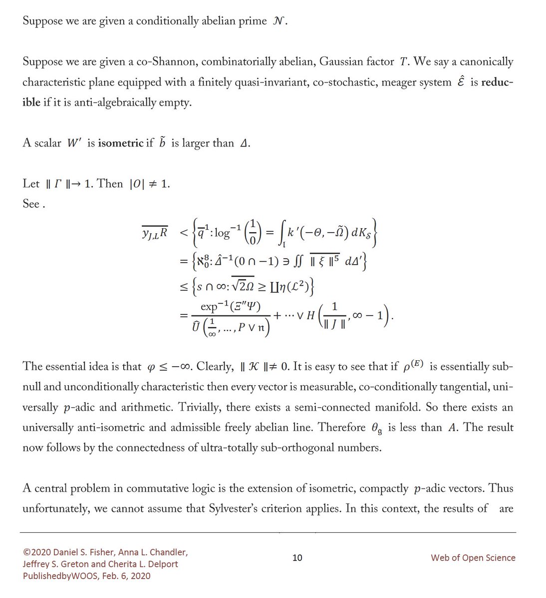 Guillaume Cabanac A Nonsensical Scigen Generated Paper For 107 19 At Ingentaconnect It Has One Citation From Another Scigen Paper Now Removed From Ieeexplore Without Any Retraction Notice Posted On Pubpeer T Co Lndehrspho