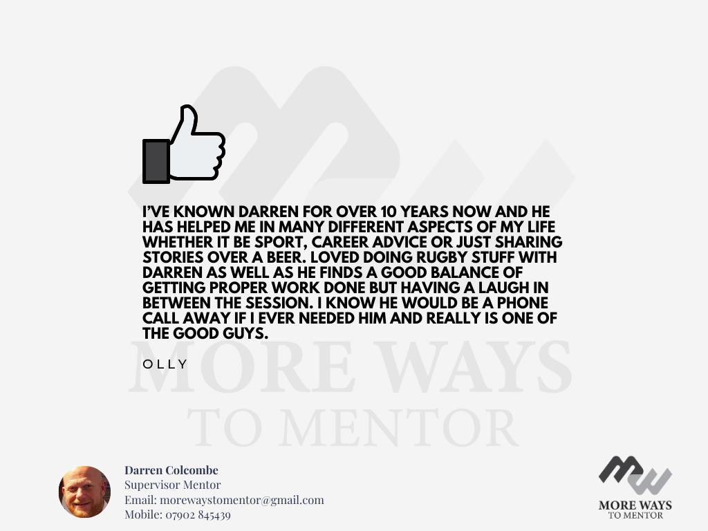 Darren Colcombe (@mwtmentor) on Twitter photo 