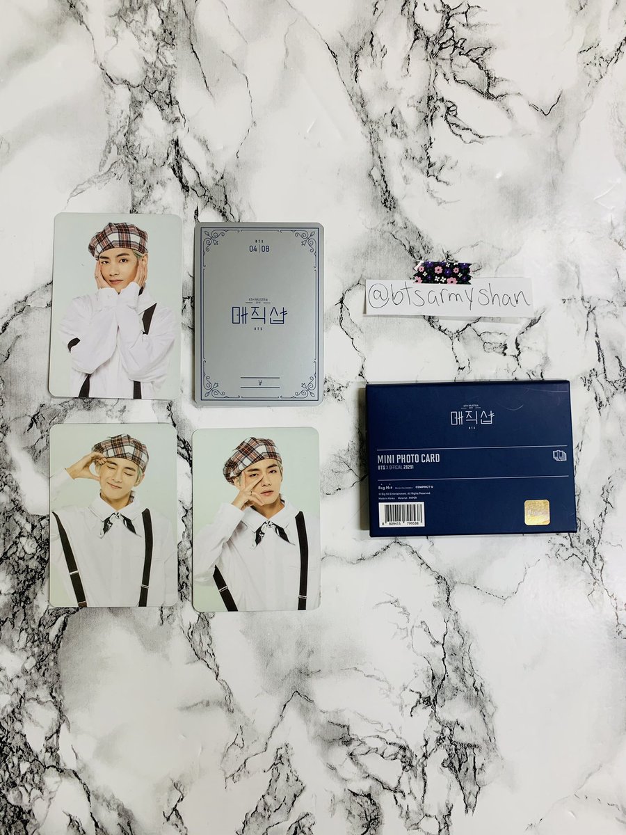 ♡︎ ww bts giveaway ♡︎

• Taehyung Muster photocards!

• 4 winners , 1 card each 💌

[to enter]

• ♡ + ↺
• follow me

🏷 #BTS #BTSGA <a href="/BTS_twt/">방탄소년단</a>