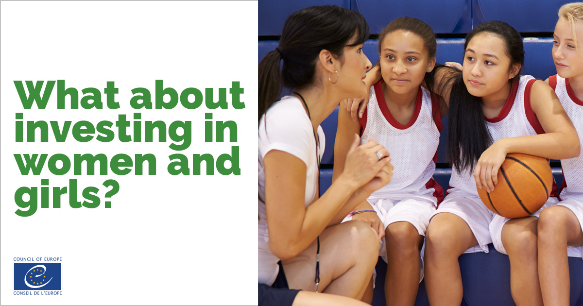 #GenderEquality in sport matters! Achieving gender equality is a question of fairness and justice. 

Join us today from 15h30 CET for a discussion on "Enhancing Sport with gender balance", part of #CSW65.
coe.int/en/web/sport/c…
@sport_coe <a href="/ALL_IN_coe/">ALL IN -Towards gender balance in sport</a> <a href="/FIBA_media/">FIBA Media</a> <a href="/annelaurebonnet/">Anne-Laure Bonnet</a>