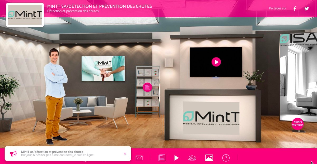 SilverXpo's tweet photo. #MintT propose un service de détection et de prévention des chutes, basé sur un capteur 3D, qui se déploie dans les institutions hospitalières et les maisons de repos. Envie d'en savoir + ? RDV au salon #SilverExpo. https://t.co/bCT29DMMML #SilverEco #SilverEconomie https://t.co/uGm3h3PECp
