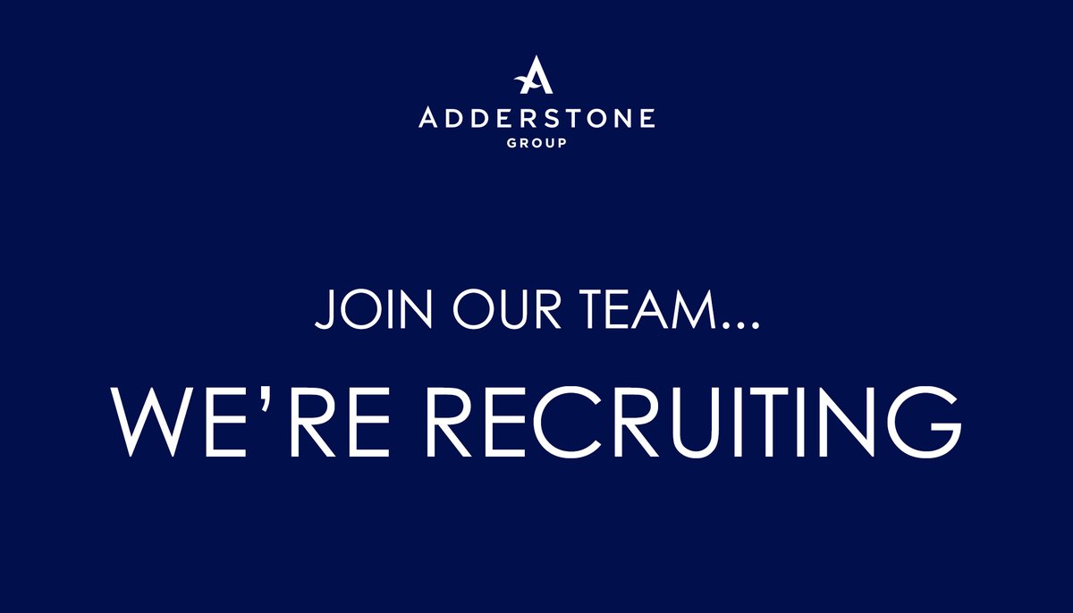 AdderstoneGroup's tweet photo. JOB KLAXON! 
We're looking to recruit a Senior Surveyor to our Estates team, plus offering a Painting and Decorating Apprenticeship.

Take a look here to find out more

https://t.co/QA8Q5MZAy9 https://t.co/fc2APbaVlK