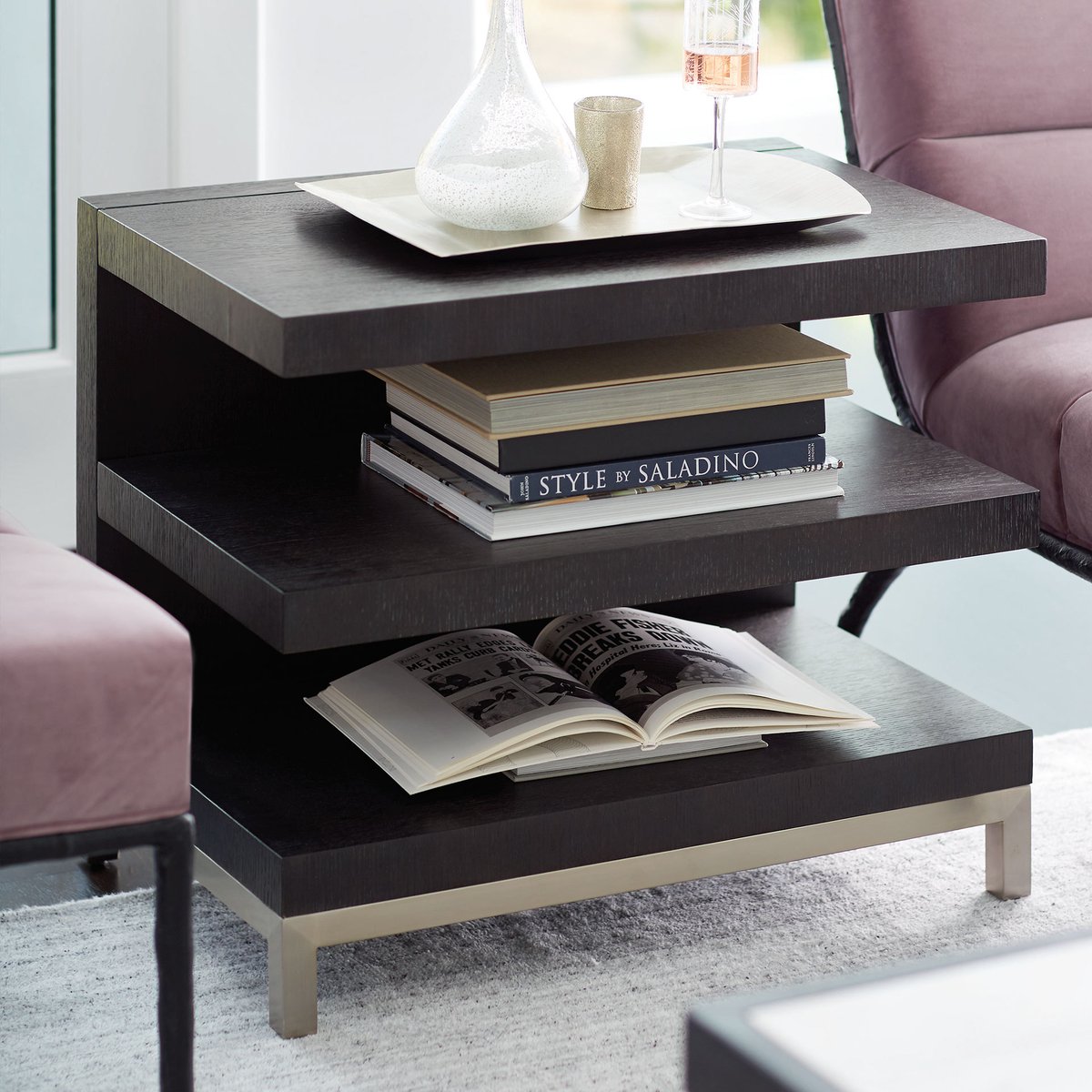 McElherans's tweet photo. Here's a nice way to display some of your books without cluttering up the top of your table.

Need help finding a piece that fits your style?  Book an appointment with one of our design guides and we'll help you create a room  you love.

Your Rooms.  Your Style.  Your Story. https://t.co/gG5itwqdmD