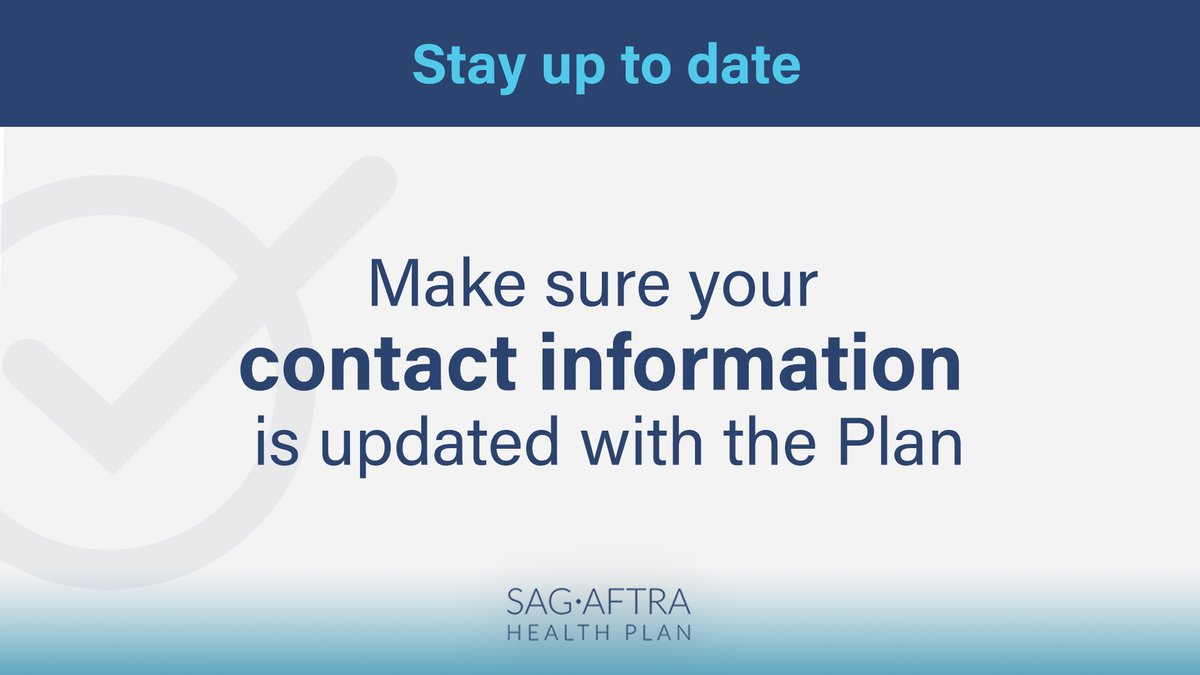 SAG-AFTRA Plan Facts tweet media