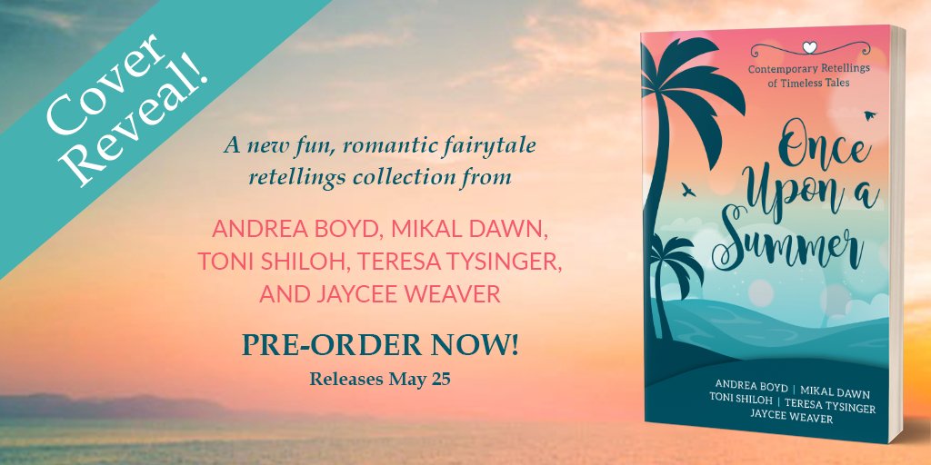 I'm THRILLED to show you guys the cover for ONCE UPON A SUMMER! To get to write another collection with these ladies is an honor beyond words. I love them fiercely, and am so thankful for their friendship. So here it is!! AND!! Pre-order IS AVAILABLE NOW! amzn.to/3eyrQRJ