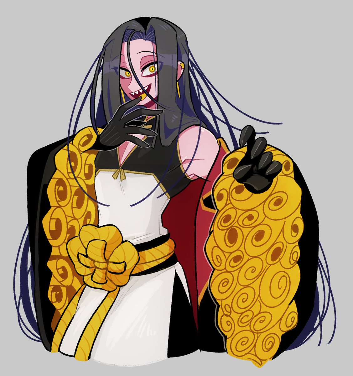 これは まことの立ち絵が上がったのを見て 慌てて描いたヒツギの立ち絵 絶対 いこさんのイラスト