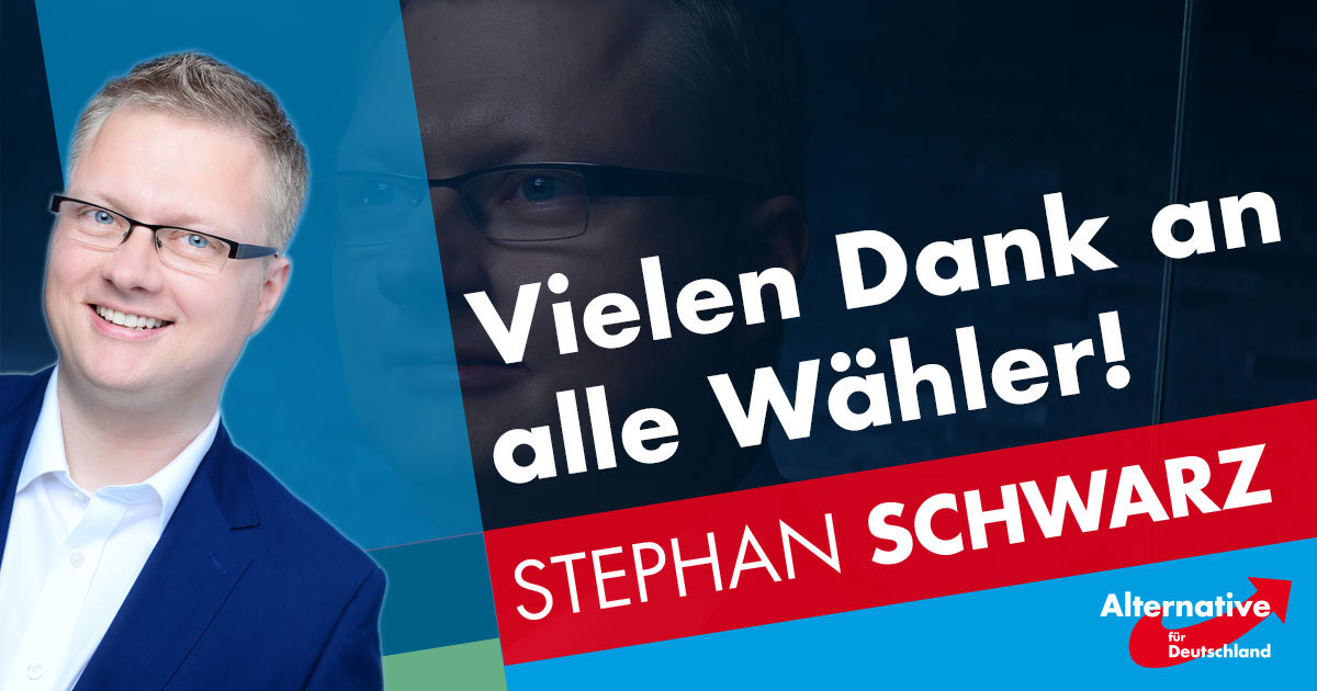 Es hat für mich am Sonntag leider nicht gereicht. Ich danke allen Wählern, die von ihrem Wahlrecht Gebrauch gemacht haben und natürlich ganz besonders jenen, die mir ihre Stimme und ihr Vertrauen geschenkt haben. 

Besten Dank auch allen Unterstützern! #AfD #ltwbw21 #ltwbw