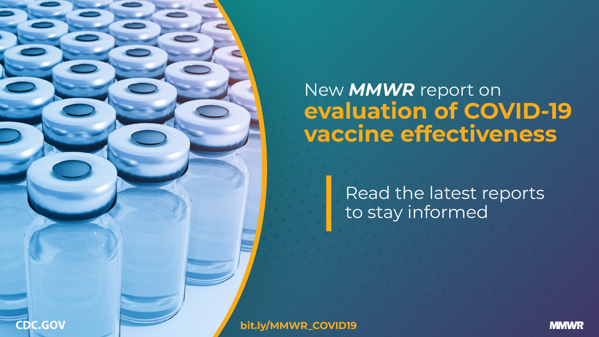 CDCgov's tweet photo. New @CDCMMWR finds Pfizer-BioNTech #COVID19 vaccine was 63% effective at preventing infection for partially vaccinated residents of 2 skilled nursing facilities experiencing outbreaks. For best protection, get all recommended doses of a COVID-19 vaccine. https://t.co/3Zpkr5kF5K https://t.co/G3TPuWZdi1