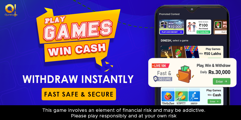 QurekaProApp's tweet photo. Hey Gamers!!🙂
Get ready for entertainment! 
Play, Win &amp; Withdraw Now Rs 30,000 Daily.
Fast &amp; Secure
.
.
.
.
.
.
#qurekapro #onlinegames #gaminglife #wincash  #gamingcommunity #BeSafe #StayHome https://t.co/yL0IimQzhI