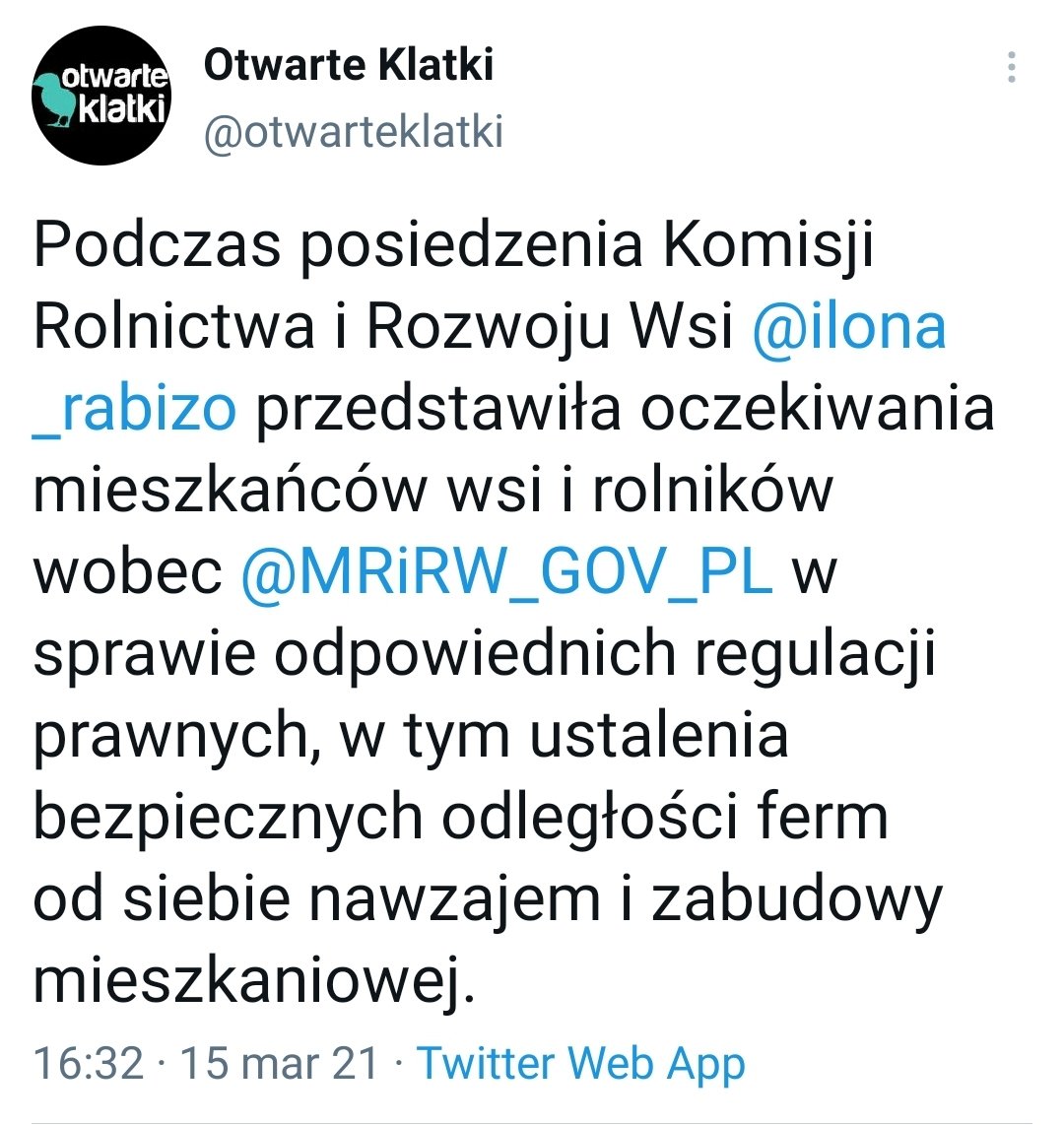 jacekzarzecki's tweet photo. Gdy organizacja antyhodowlana @otwarteklatki mowi, ze wypowiada sie w imieniu rolnikow. Moze niech wskaza jakich bo to ciekawe bardzo🤣🤣🤣. Zart roku. https://t.co/KV9F1w9GFF