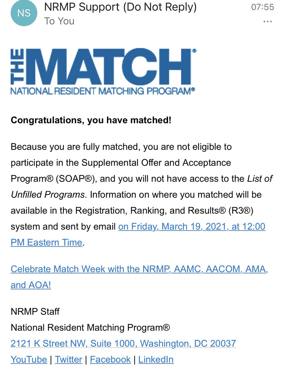 We made it! I’m gonna be an anesthesiologist!! #Match2021 #gasgang