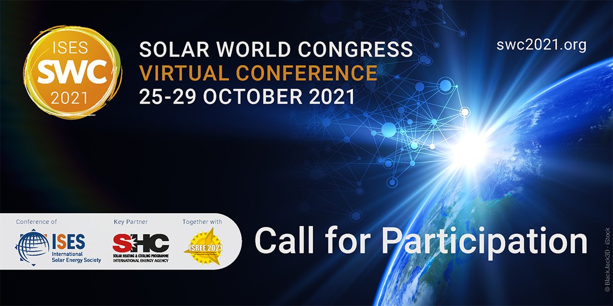 ISES_Solar's tweet photo. #ISREE-14 the International Symposium on Renewable Energy Education will once again be an important part of the #SWC2021 programme. Submit your abstracts to ISREE-14 - deadline is 20th of March! Learn more at https://t.co/IlZ1qX9Zxb https://t.co/s6ueCDckW4