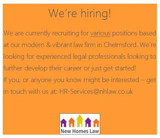 We're hiring! Please see poster for details.
#hiring #recruiting #essexjobs