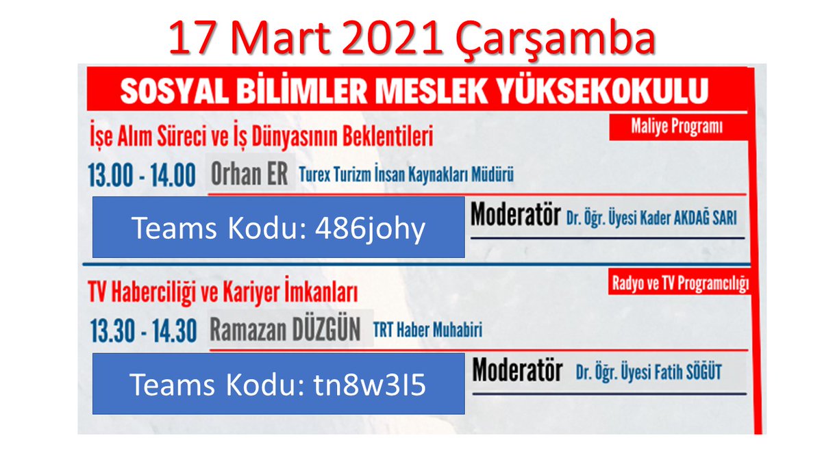 Kırklareli SBMYO (@klu_sbmyo) on Twitter photo 