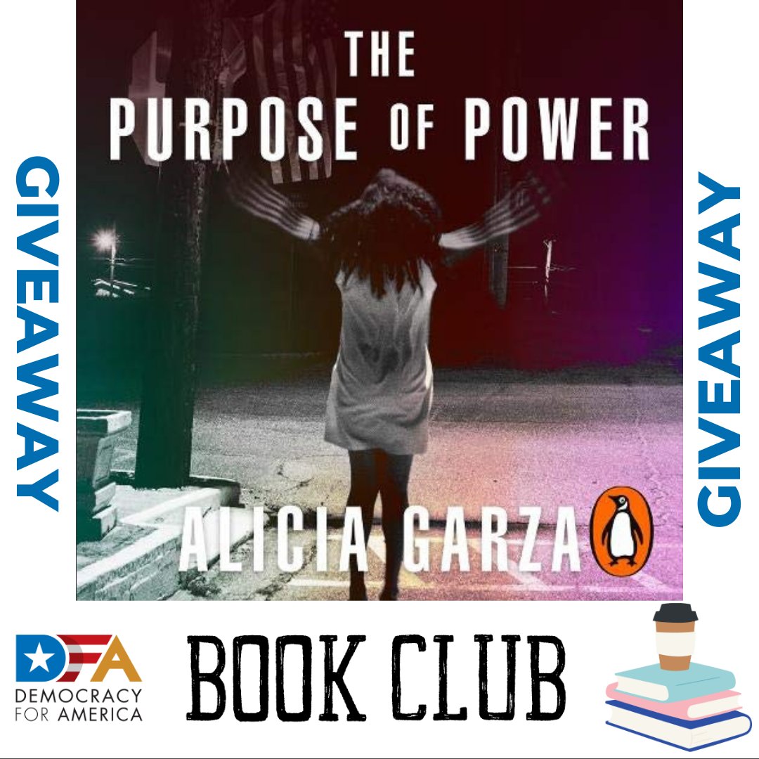DFAaction's tweet photo. DFA's birthday is this week! We'll be doing a virtual toast and some fun giveaways, would you rather see us give away one of our masks or a copy of @AliciaGarza's book "The Purpose of Power?" #DFA17 https://t.co/80J0znaWpV