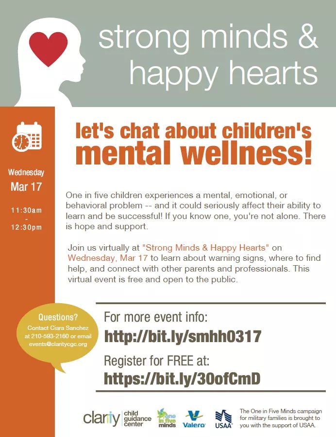 Caregivers and teachers: session from Clarity Child Guidance Center @1in5minds campaign #childwellness #MentalHealthMatters