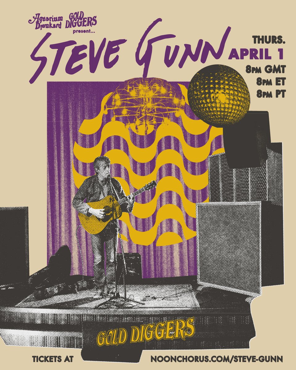 Tumbleweed (@tylerhale) on Twitter photo Thrilled to announce a livestream performance w/ <a href="/SteveGunnMusic/">Steve Gunn</a>, 4/1 8pm presented by <a href="/aquadrunkard/">aquarium drunkard</a> ✨ This set was a high flyer and it felt ohhh so good to hear live music again (including new cuts from Steve)! You'll love it-snag tix via NoonChorus 💥 noonchorus.com/steve-gunn Thrilled to announce a livestream performance w/ <a href="/SteveGunnMusic/">Steve Gunn</a>, 4/1 8pm presented by <a href="/aquadrunkard/">aquarium drunkard</a> ✨ This set was a high flyer and it felt ohhh so good to hear live music again (including new cuts from Steve)! You'll love it-snag tix via NoonChorus 💥 noonchorus.com/steve-gunn