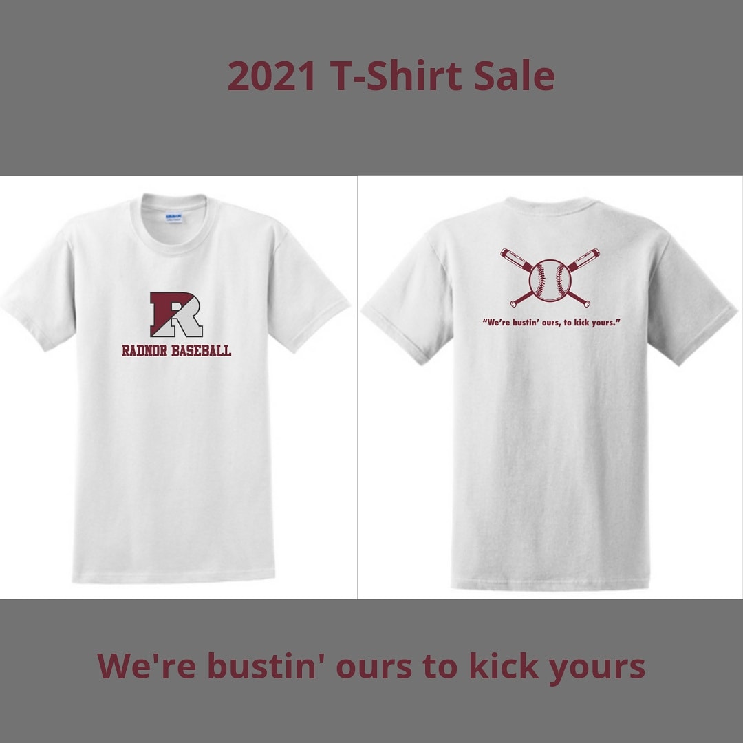 2021 T-shirt sale starts today!  Contact a current player for ordering info.  Youth and adult sizes available!
