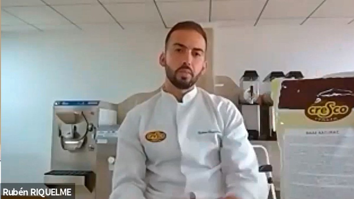 "La tendencia vegana ha venido para quedarse en todos los sectores".

🎙 Rubén Riquelme, Asesor Técnico de Heladería de Martin Braun España, en el foro de debate "Tendencias en Heladería" de #InterSICOP #LIVEConnect.

Asiste en ➡ mtr.cool/hsslevfmfl