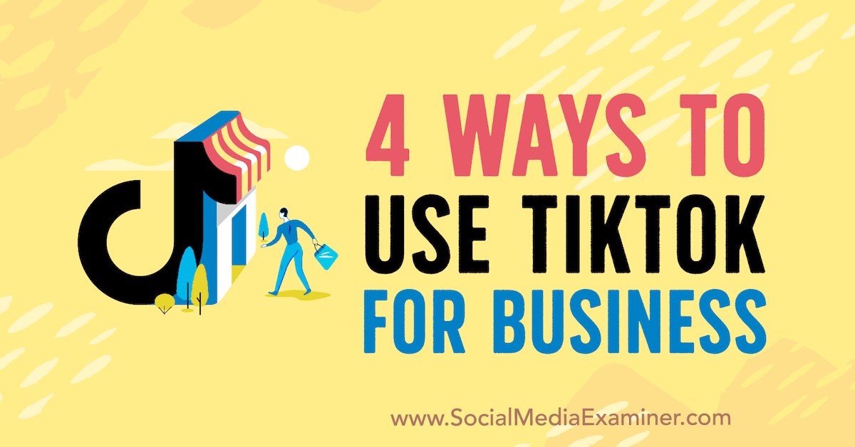 SpottedMonkey_'s tweet photo. Wondering how to use TikTok for your business? Looking for tips to increase your TikTok success? In this article, you’ll discover four ways your business can succeed on TikTok. https://t.co/YqniCfbAHx #TikTok #SocialMedia #brandyourbusiness  #spottedmonkey #marketing https://t.co/hwDheYJ3fs