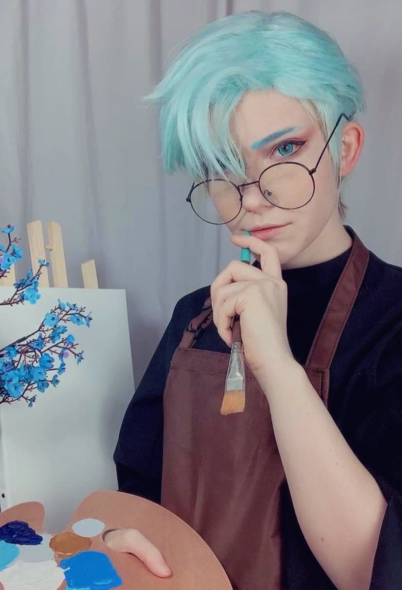 lytholia's tweet photo. Ok but what if V was your art teacher ? 👀💙 https://t.co/vlYrVNVTge