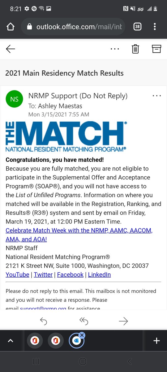 I am going to be a Psychiatrist!!! 

Forever grateful to the program that allowed me the opportunity to pursue my passion 💕

And even more grateful for my support system who supported me through this arduous process.

#imatched #psychedforpsych