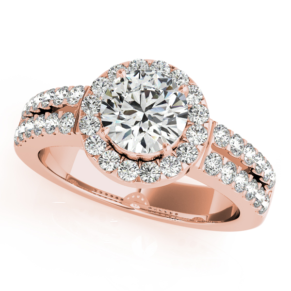 RingsUsa's tweet photo. Split shank engagement rings are an artist's best dream. Add a round halo, and the design intensifies. Add rose gold, and the elegance is overwhelming. See all of our split shank engagement rings here: https://t.co/bxP0EtL09Z https://t.co/SJQaGXyrjm