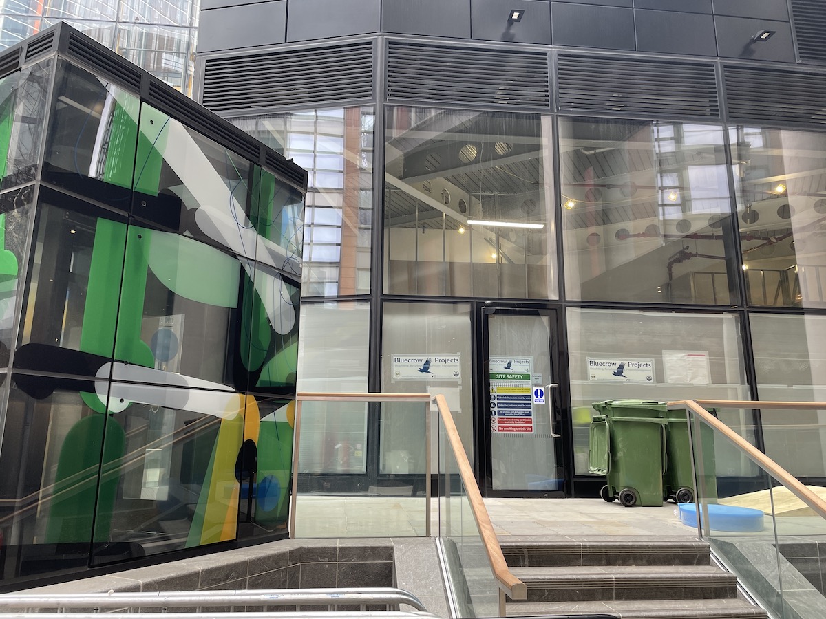 A new Cafe in the making for 22 Bishopsgate. This little project has been undertaken by the team with other team working hard just a few floors upstairs on Rhubarb Foods Restaurant. 

#BespokeByBluecrow