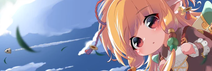 ずっと無地だったのでヘッダー用マキラchang 