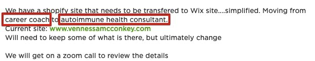 GigWorkerTrends's tweet photo. Concerning change of #career. From #CareerCoach to #autoimmune health consultant...

I don't know lady, this just seems shady AF. https://t.co/k33fwFxG8s