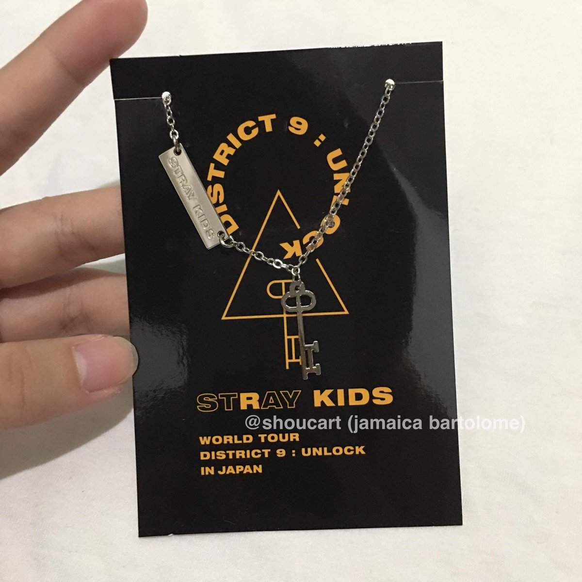 shoucart's tweet photo. wts | lfb | #shoucartOH 🛒
《 Stray Kids Official Bracelet District 9: Unlock in Japan 》

» ₱ 1,020 + SF
mop: gcash
mod: ggx, grab, lalamove, lbc &amp; j&amp;t
onhand - DM to order 🤍

🏷: skz bracelet straykids district 9 unlock
help rt !! @_SKZMarketPH @straykids_rtph https://t.co/jPB9WREPJa