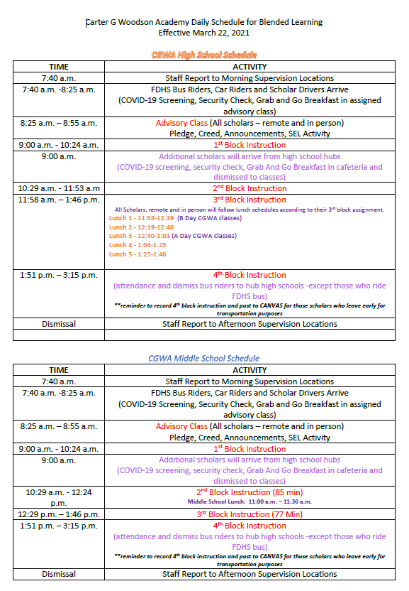 CarterGWoodsonAcad. (@cgwacademy) on Twitter photo 