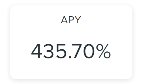 Currently, 435% APY if you stake YIELD-ETH LP tokens!
staking.yieldprotocol.org