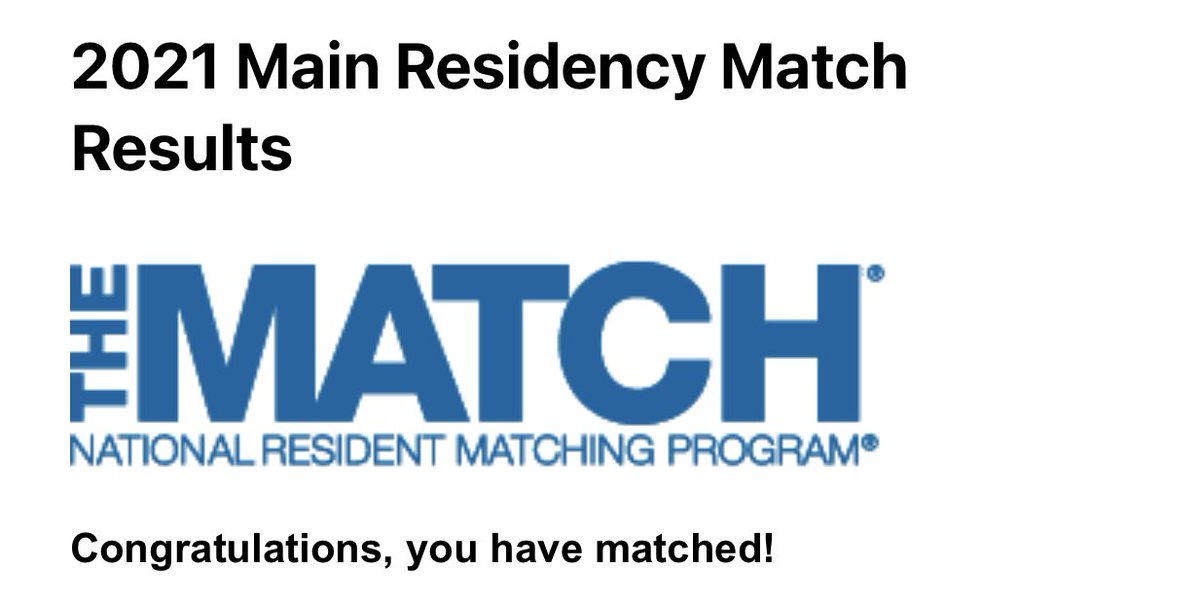 Its a match! I’m going to be a GENERAL SURGEON everybody!!! 😭#GenSurgMatch2021