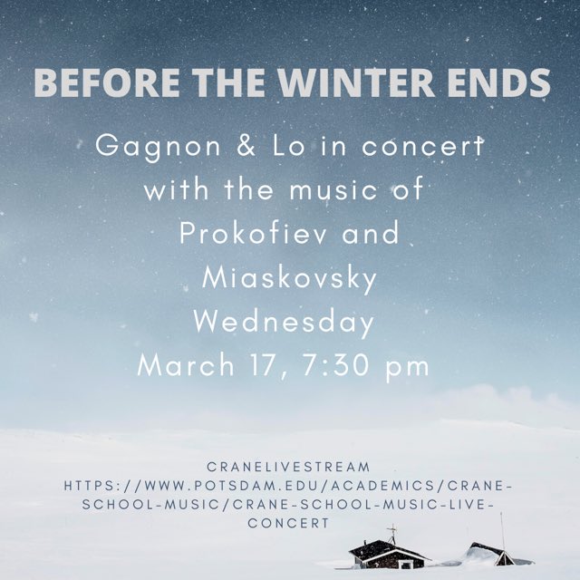 Also check out cello professor Dr. Gagnon this upcoming Wednesday for her recital! Big week for string faculty recitals!
•
•
•
#cranestrings #makeitcrane #craneschoolofmusic #sunypotsdam #potsdamproud