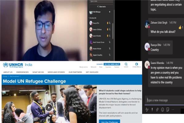 An Inspiring Initiation of #Year6 in to the world of MUNs and a global concern- Refugee Crisis through a session by  #year12 senior. 

Highlights:
1. How to prepare for #MUNs to voice our views and resolutions linking to both global &amp; local 
2. Developing Empathy 
 <a href="/Refugees/">UNHCR, the UN Refugee Agency</a>