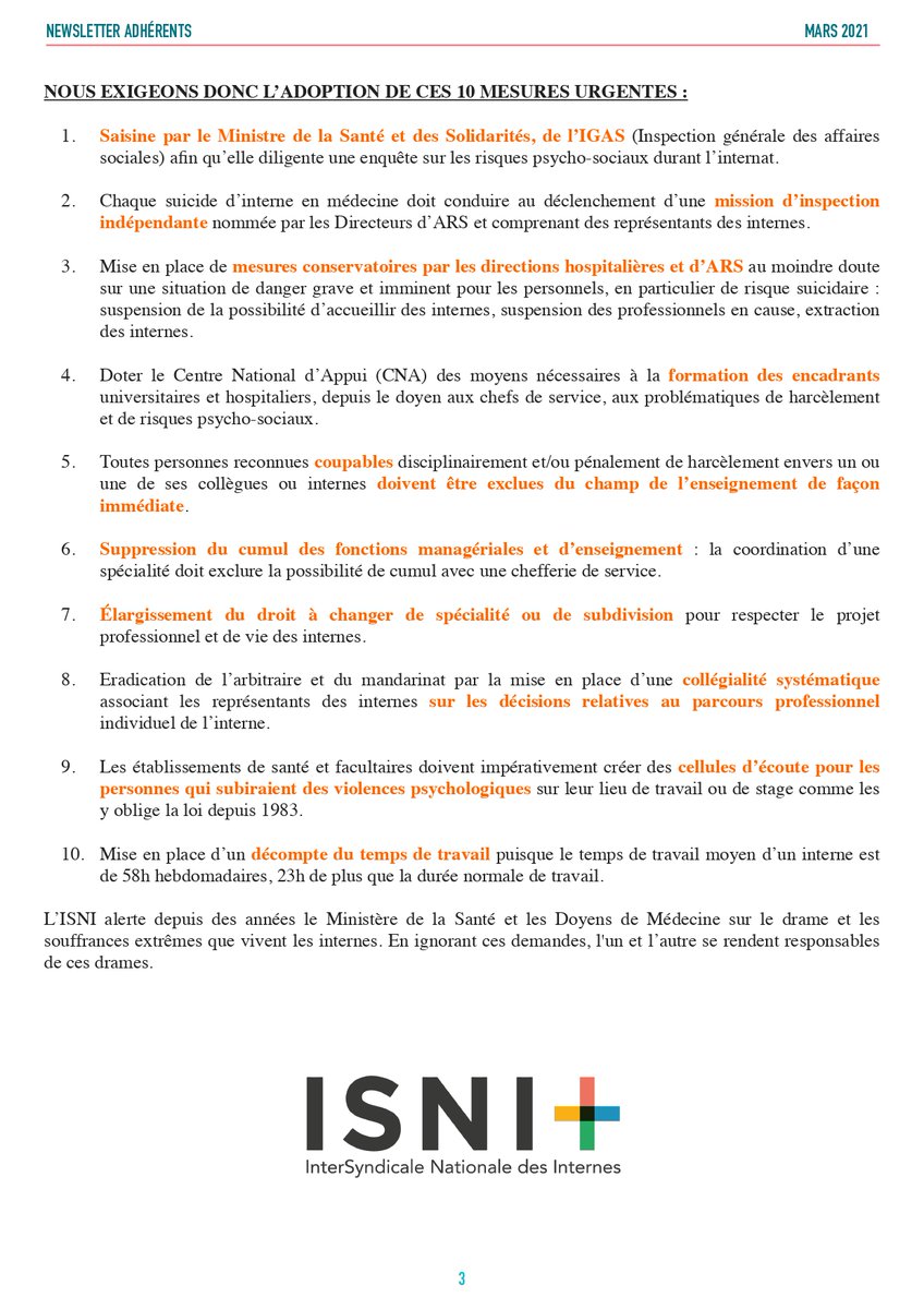 AJMUrgences's tweet image. Notre newsletter (NL) du mois de mars est en ligne !
#desmu #ajmuNL
(1/2)