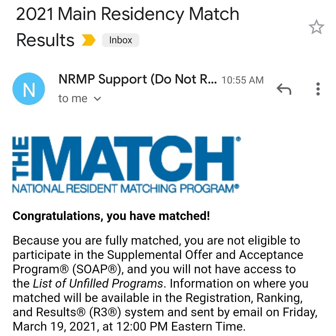 GOD IS SO GOOD!!!! I found out this morning that I not only matched into a categorical residency position, but I am officially going to be a plastic surgeon! 

#MatchDay2021 #PRSmatch2021 #BlackMatch2021 #SNMAmatch #PCOMmatch #Medtwitter