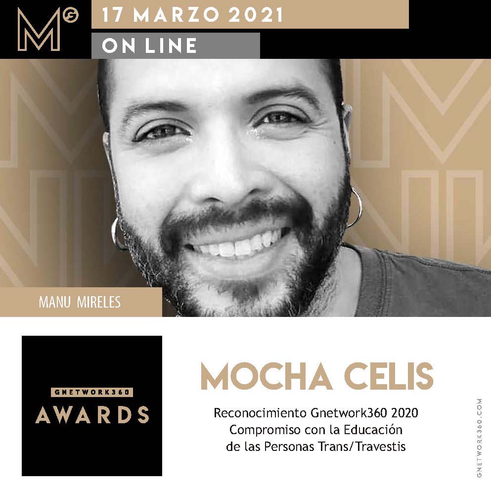MasterclassG360's tweet photo. FELICITACIONES MOCHA CELIS!!
Reconocimiento Gnetwork360 2020
Compromiso con la Educación de las Personas Trans/Travestis
Recibe: Manu Mireles
#MasterClassG360
#MasterClass
#Gnetwork360
#Awards
#MochaCelis https://t.co/IuJ4uv1stT