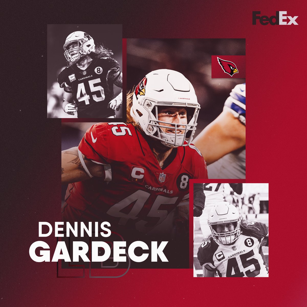 AZCardinals's tweet photo. We have tendered one-year contract offers to restricted free agent LB Dennis Gardeck and LB Zeke Turner, and also to exclusive rights LB Kylie Fitts.

➡️ https://t.co/J3BhP2l8fI https://t.co/bHSHvn93Jh