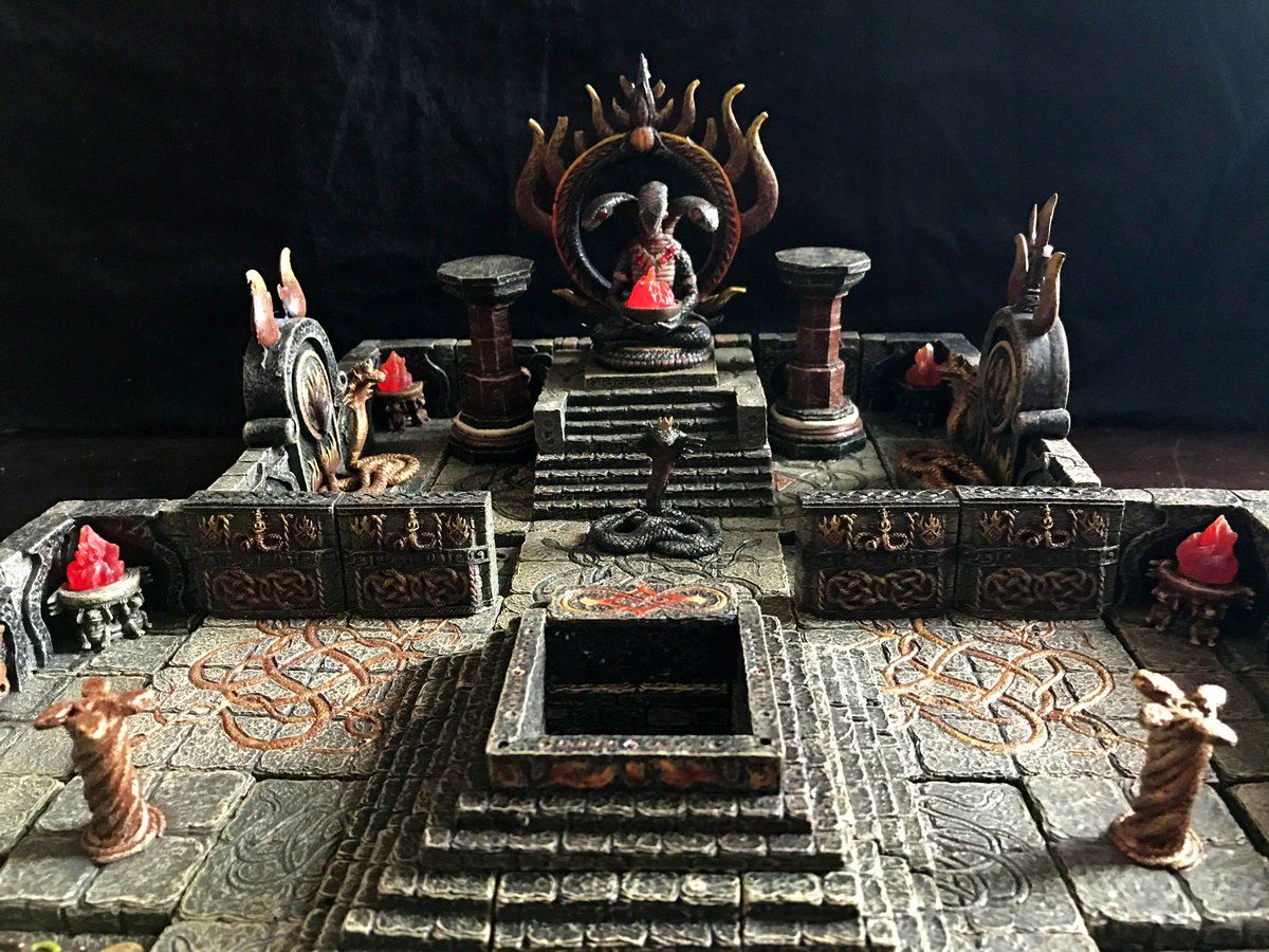 stefandwarven's tweet photo. “Snakes! Why did it have to be snakes?!” #temples #dungeonsanddragons #dnd #rpg #snaketemple https://t.co/7BvmqqWPci