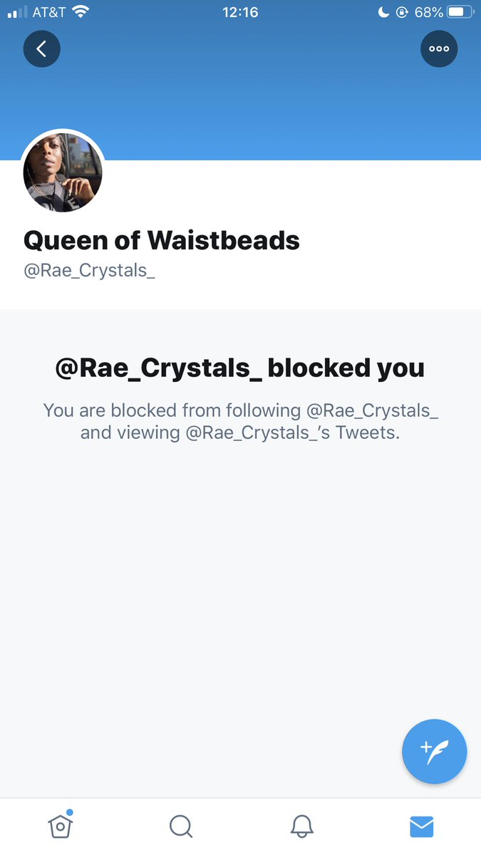 Blum_Evolution's tweet photo. Please do not do business with @Rae_Crystals_ I ordered from her over a month ago, DMed asking for any updates on my order, no response. then she blocked me 😕 I just wanted the waist beads I paid for sheesh https://t.co/FfgJKrDP5B