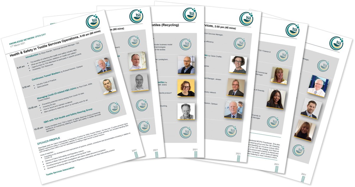 Do not miss our KN Open Day this Wednesday!

The programme is packed full of great topics &amp; panel discussions. Each session is going to be held separately so you can be selective &amp; choose your topics of interest. 

For members click here to register: tsa-uk.org/tsa-knowledge-…