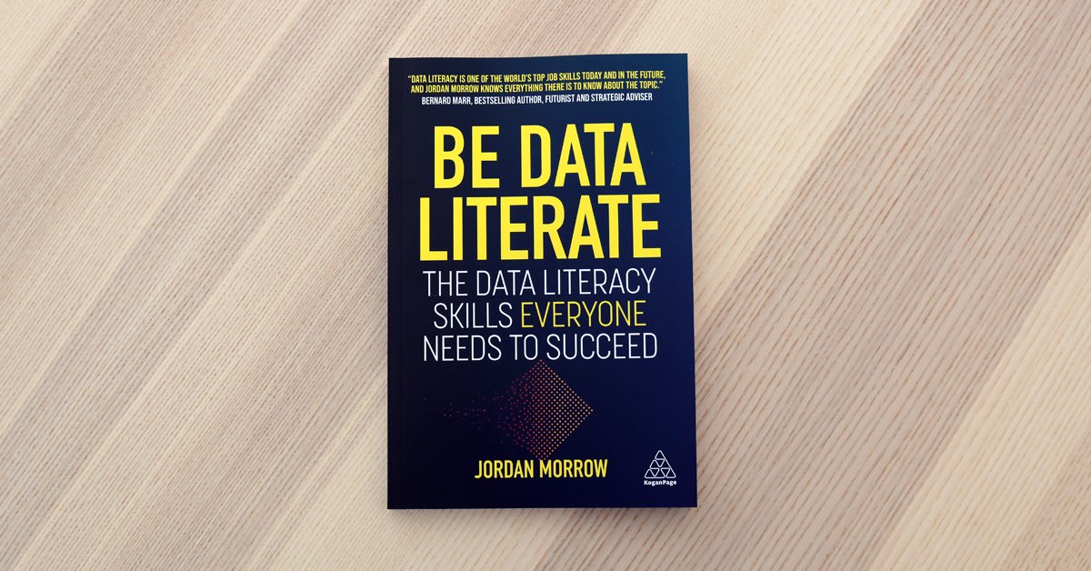 KoganPageBiz's tweet image. Not everyone needs to be a #data scientist but everyone should be #dataliterate. 

&apos;Be Data Literate&apos; is available now: koganpage.com/product/be-dat…